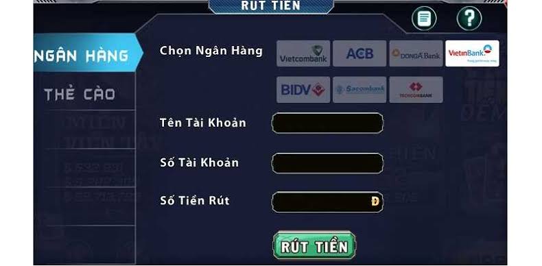 Quy trình rút tiền B52 cụ thể đơn giản
