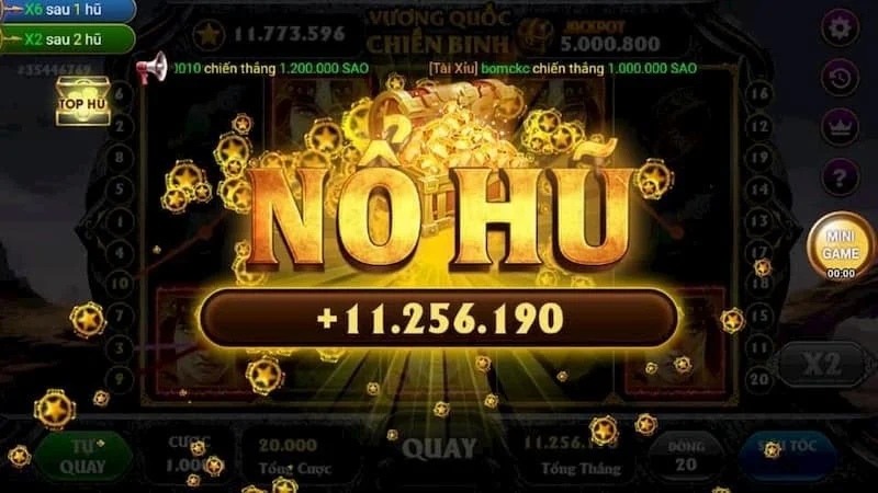 Khám phá quay hũ 5 sao chuẩn nhất tại B52